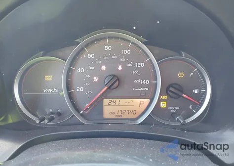 2014 Toyota Yaris Le (Tmmf Plant) z USA, uszkodzony, nr VIN VNKKTUD3XEA001046